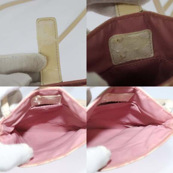 DIOR Trotter Canvas Shoulder Bag Pvc Pink - Picture 11 of 12